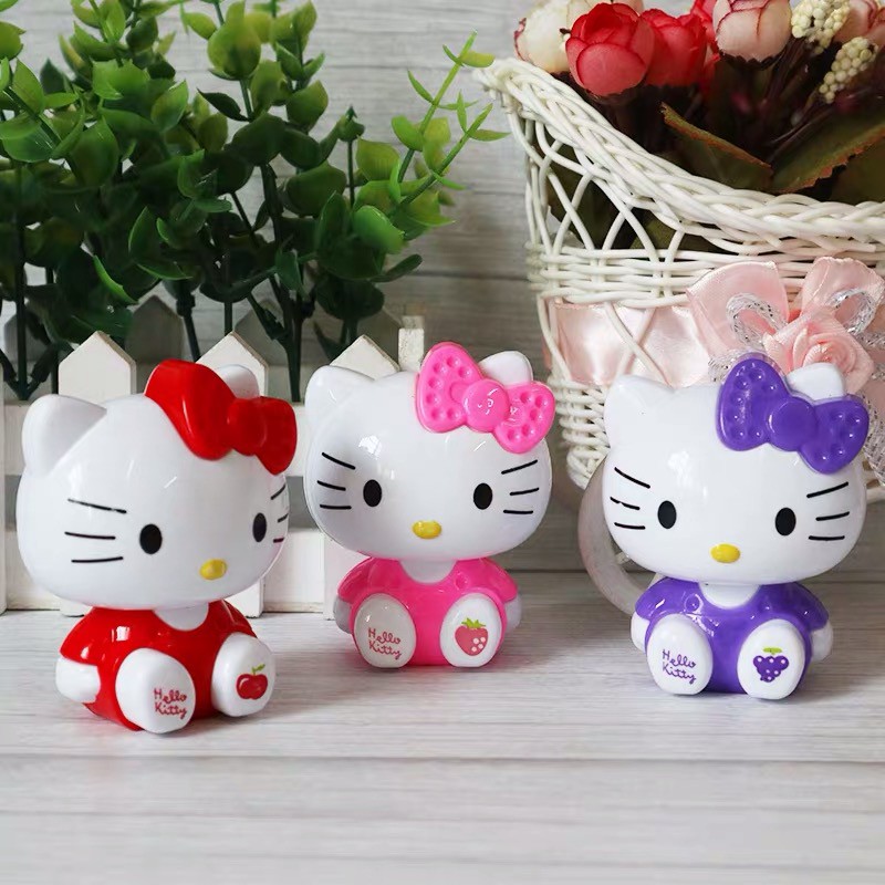 Bộ 3 Tượng Hello Kitty Trang Trí Bánh Sinh Nhật