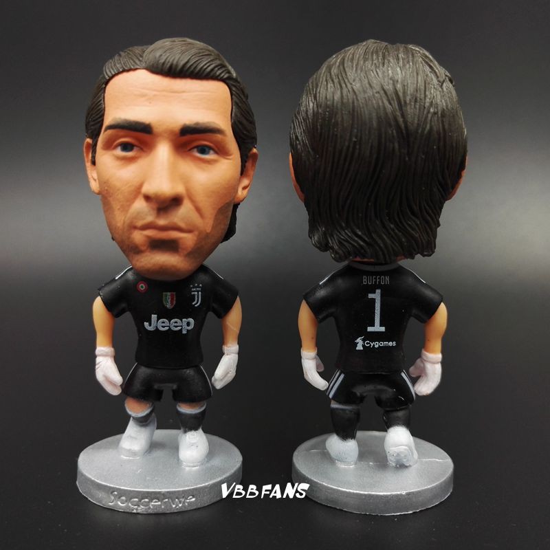 Mô Hình Cầu Thủ Bóng Đá Juventus C Ronaldo Buffon Dibala Pirlo Higuain