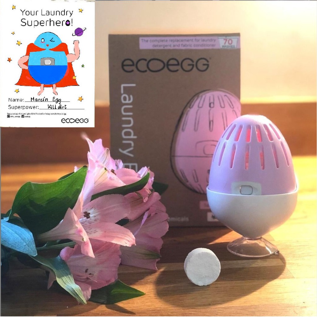 {SIÊU KHUYẾN MÃI} Trứng giặt sinh học ECOEGG 700 lần - Thay thế bột giặt