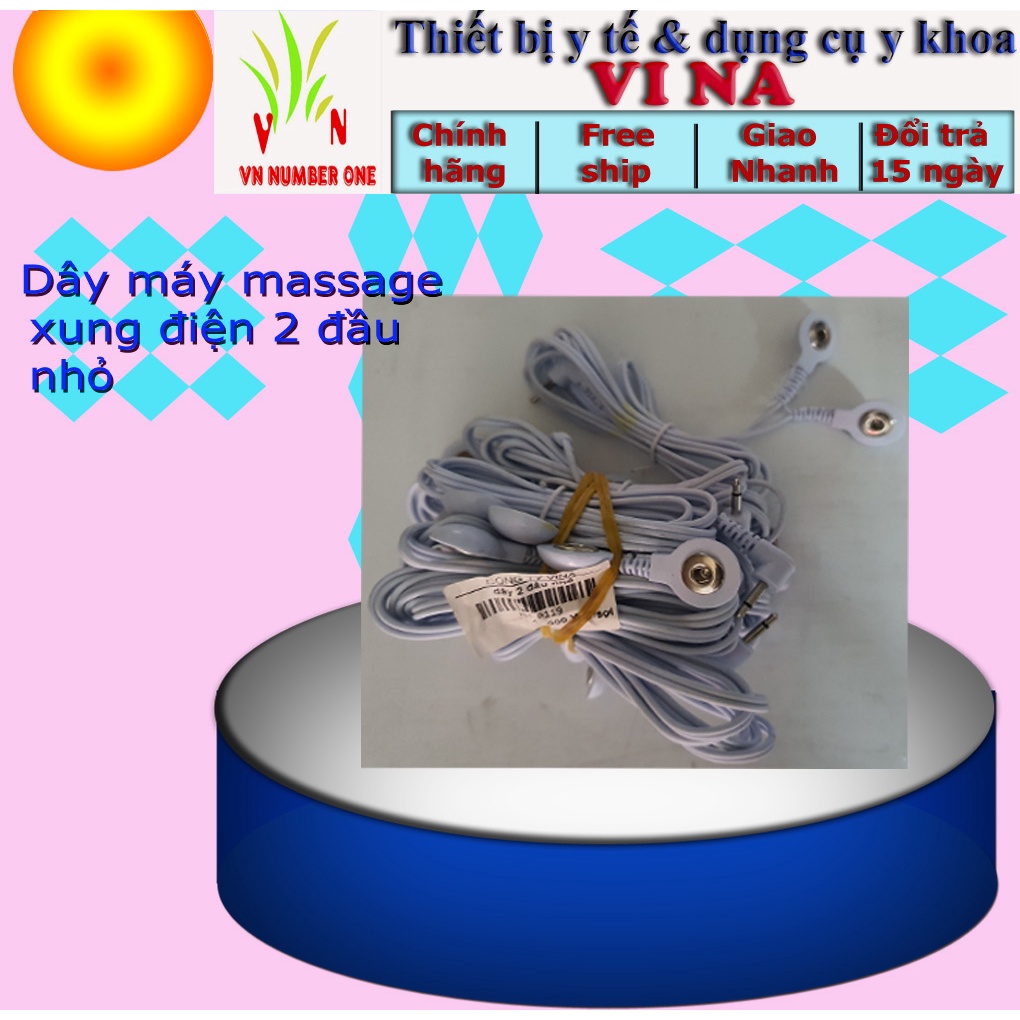 Dây, JacK Cắm Cho Máy Xung Điện Massage, Máy Vật Lý