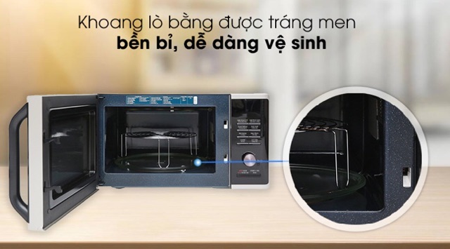 Lò vi sóng có nướng Samsung MG23K3575AS/SV 23 lít (Miễn phí giao tại HCM-ngoài tỉnh liên hệ shop)