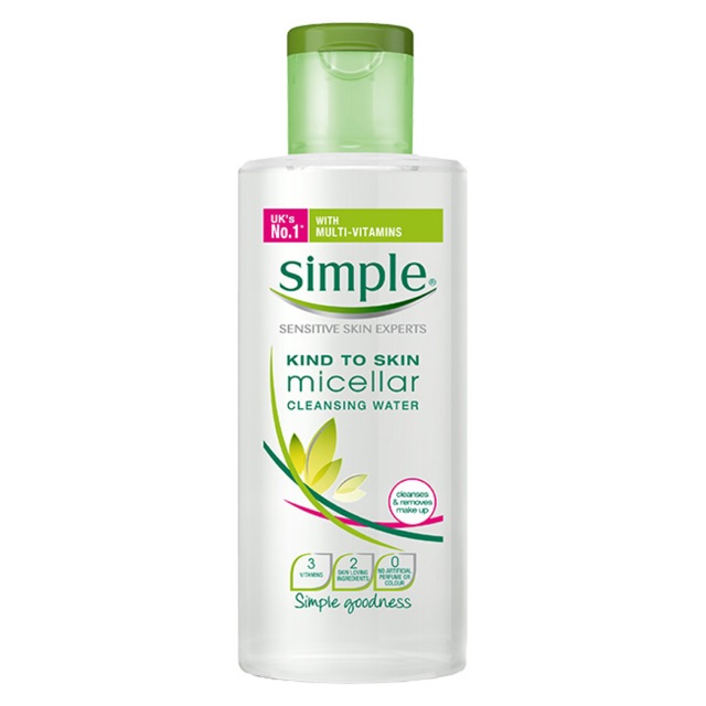 Nước tẩy trang simple micellar water