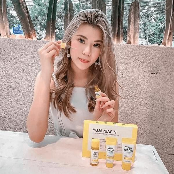 Bộ Kit Dưỡng Trắng Sáng Da, Mờ Thâm, Nám Some By Mi Yuja Niacin 30 Days Brightening Starter Kit