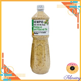 Nước Xốt Mè Rang Yuzu & Tắc 🍇FREESHIP🍇 Nhãn Hiệu Kewpie 1L