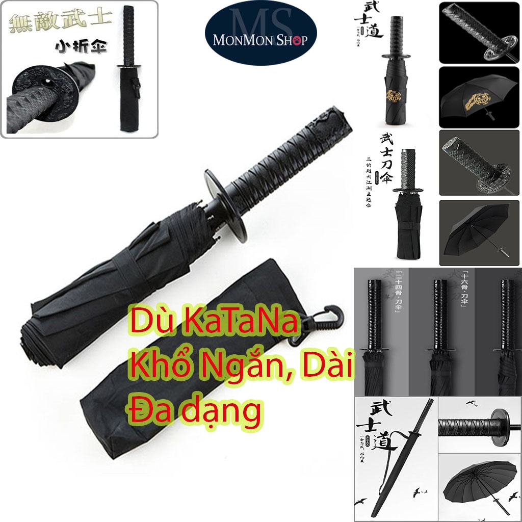 Ô DÙ che mưa cán giả Kiếm Nhật Samurai cực ngầu chất lượng đảm bảo