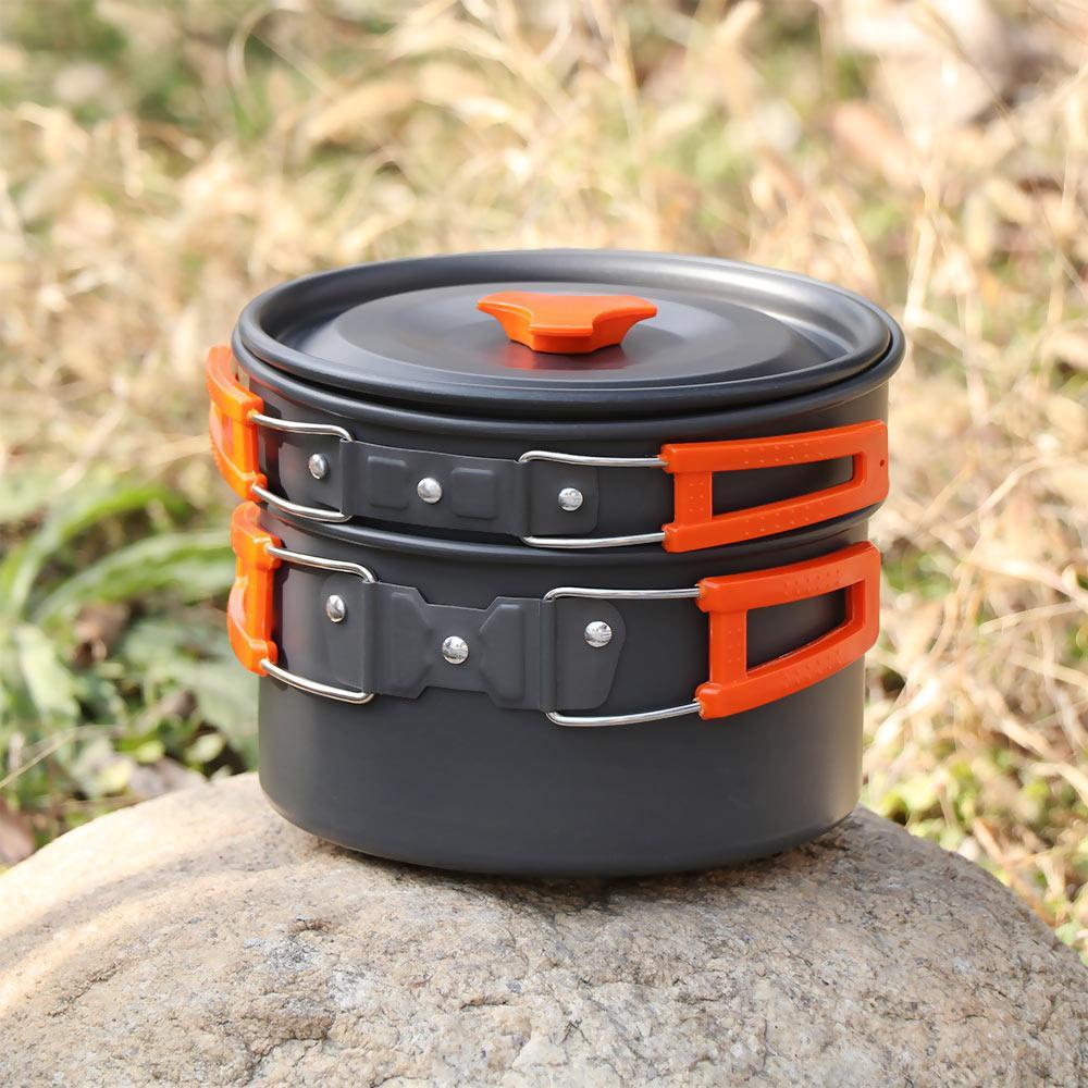 Bộ Dụng Cụ Nấu Ăn Dã Ngoại Dành Cho 2-3 Người SHOUKEY