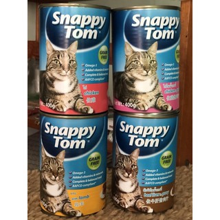 Pate Snappy Tom Cho Mèo Hộp 400g