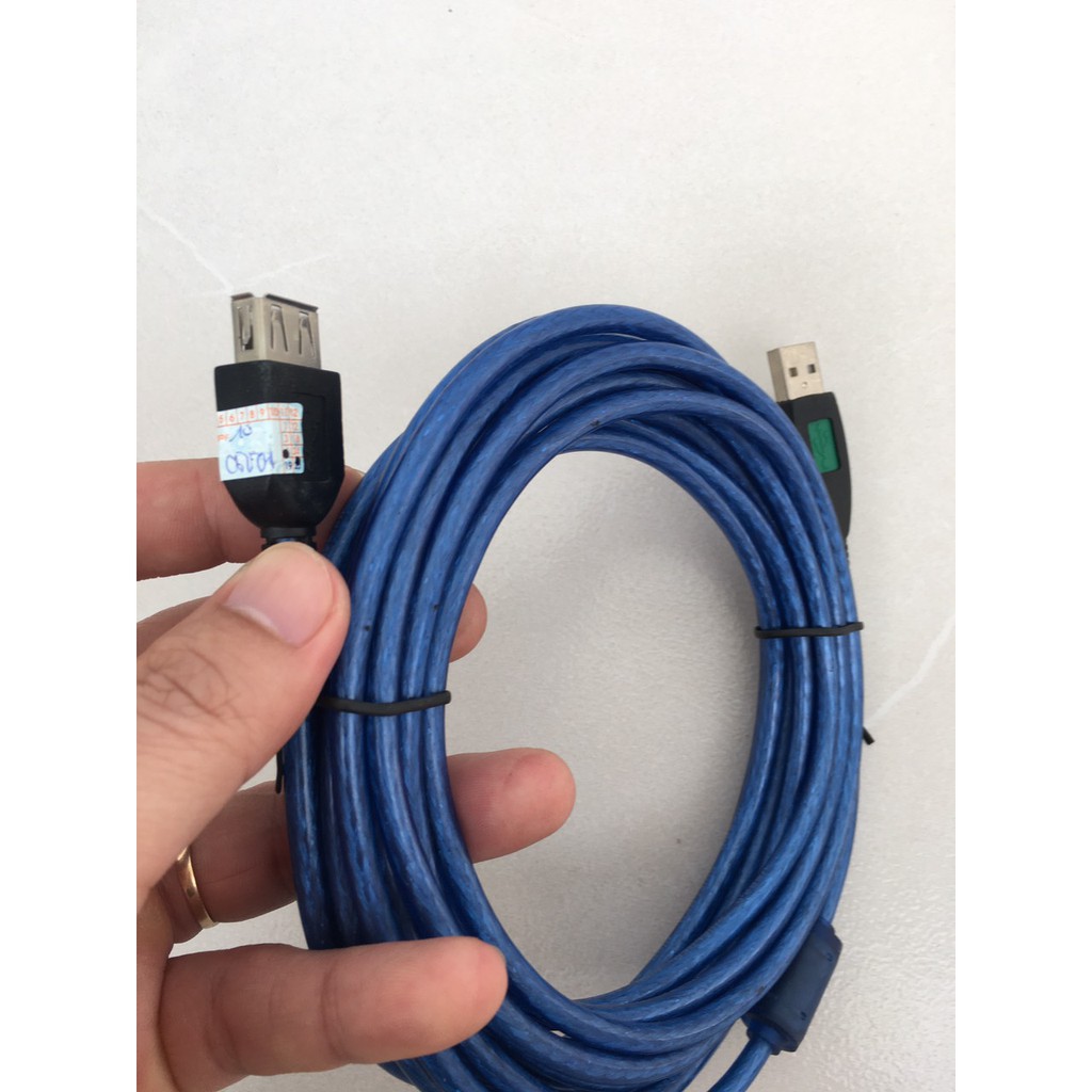 Cáp nối dài USB 5m KingMaster AMAF05001 chuẩn 2.0 - Hãng phân phối