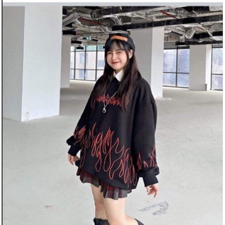 Áo Sweater lửa đỏ siêu hot HARI