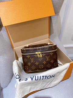 Túi Cốp Lv Nice Bb Lót Da Chuẩn Super