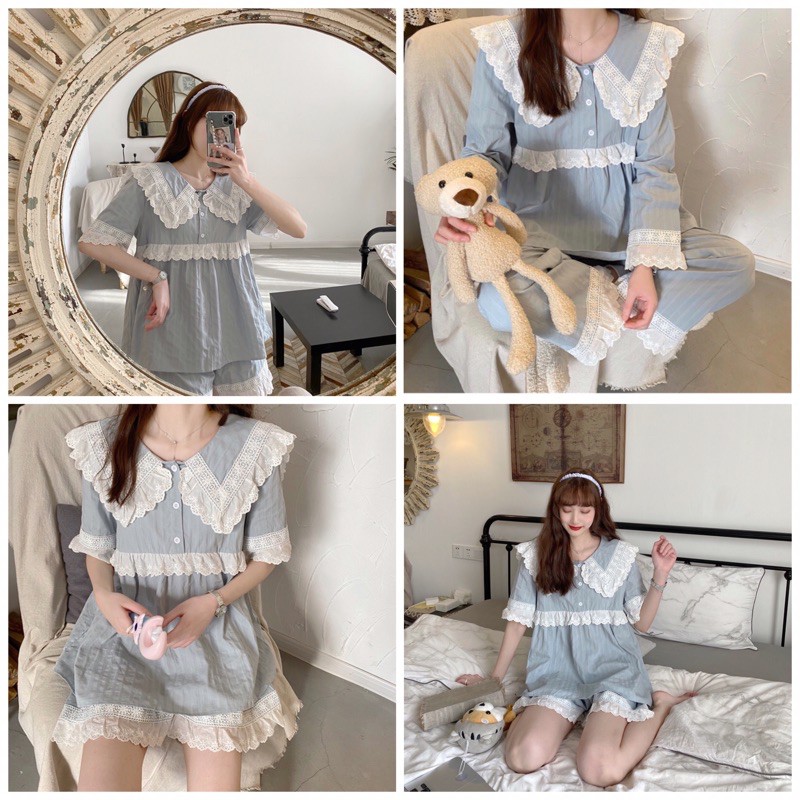 🌸SALE🌸Bộ ngủ dễ thương đáng yêu order Quảng Châu (bầu vô tư bon chen) | BigBuy360 - bigbuy360.vn