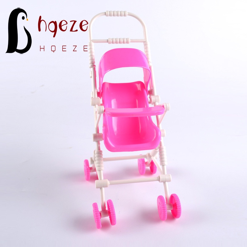 Xe đẩy em bé bằng nhựa dành cho búp bê