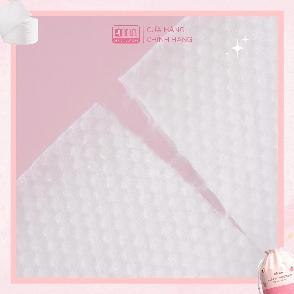 Khăn Mặt Khô Animerry 100% cotton dùng 1 lần