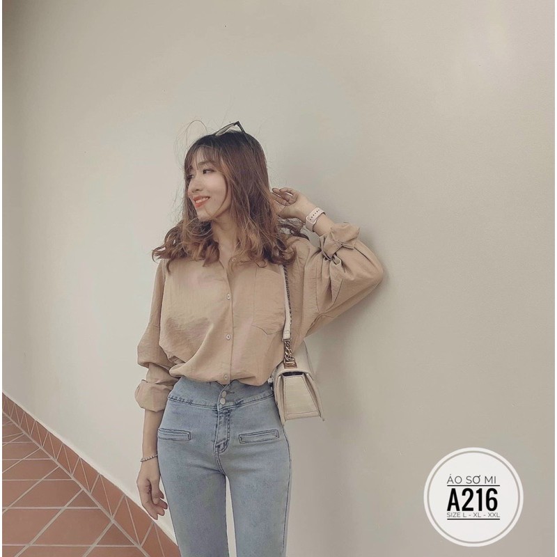 Bigsize Áo sơ mi A216