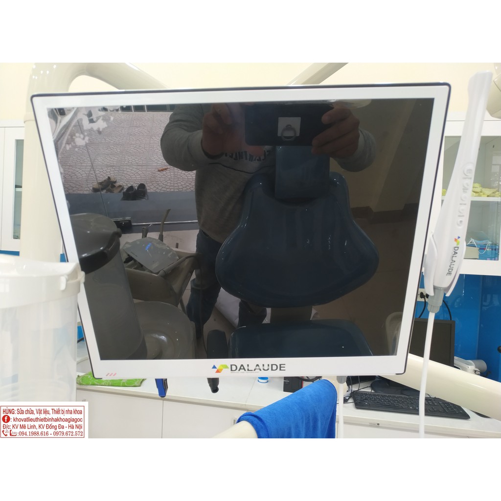 Camera nội soi răng, loại có màn hình