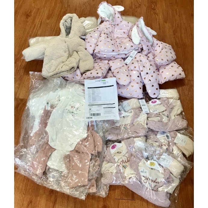 Set bộ  3ct i love my family xinh xắn  cho bé gái sz 9-12m đến 1.5-2y