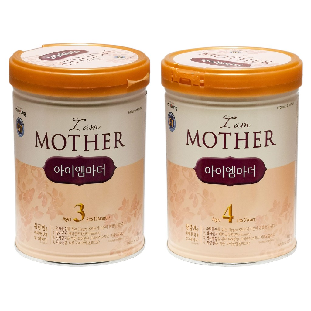 Sữa bột I am Mother 3,4 800g
