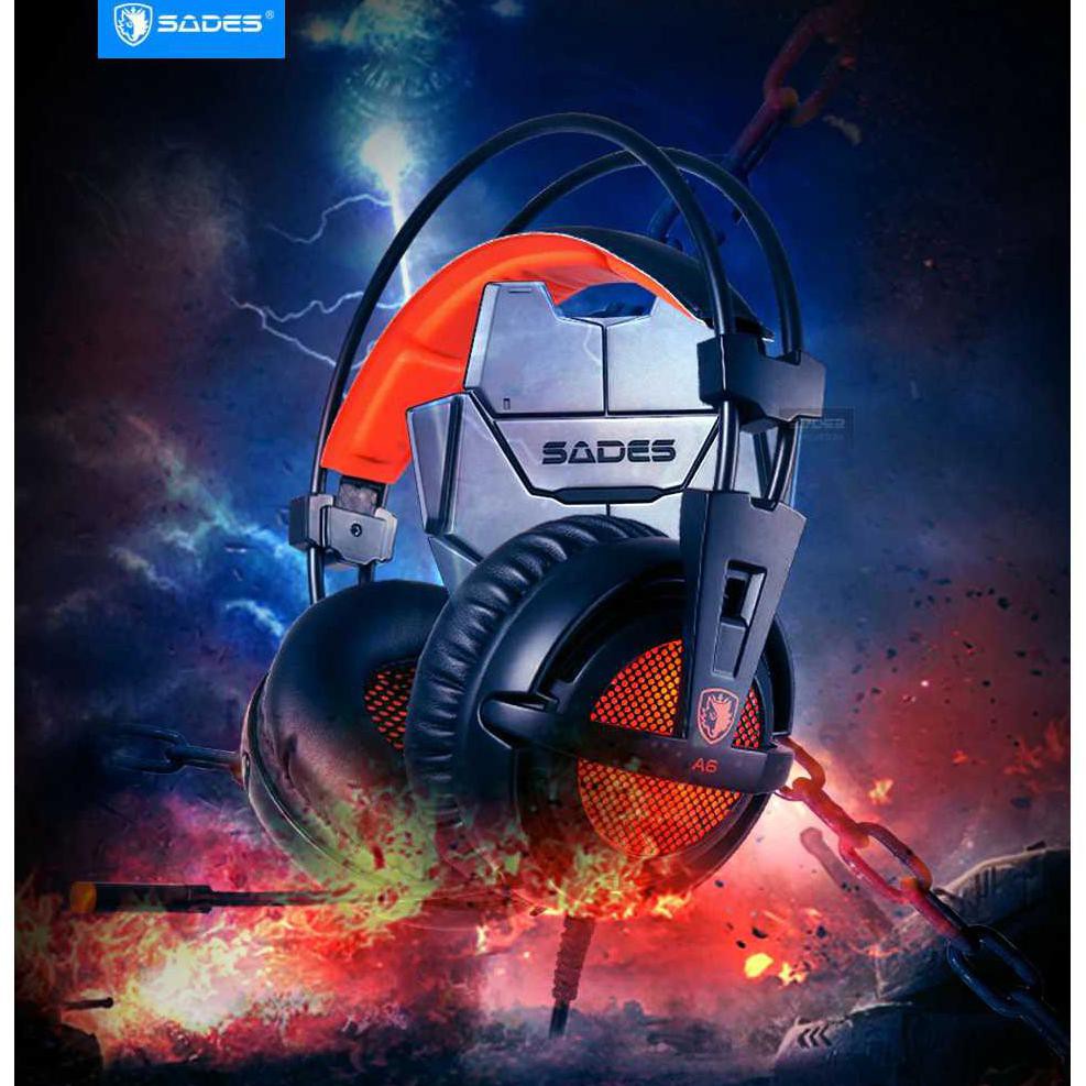 Tai Nghe Chơi Game Sades 7.1 Có Mic - A6 J-Id-Aud Chất Lượng Cao | BigBuy360 - bigbuy360.vn