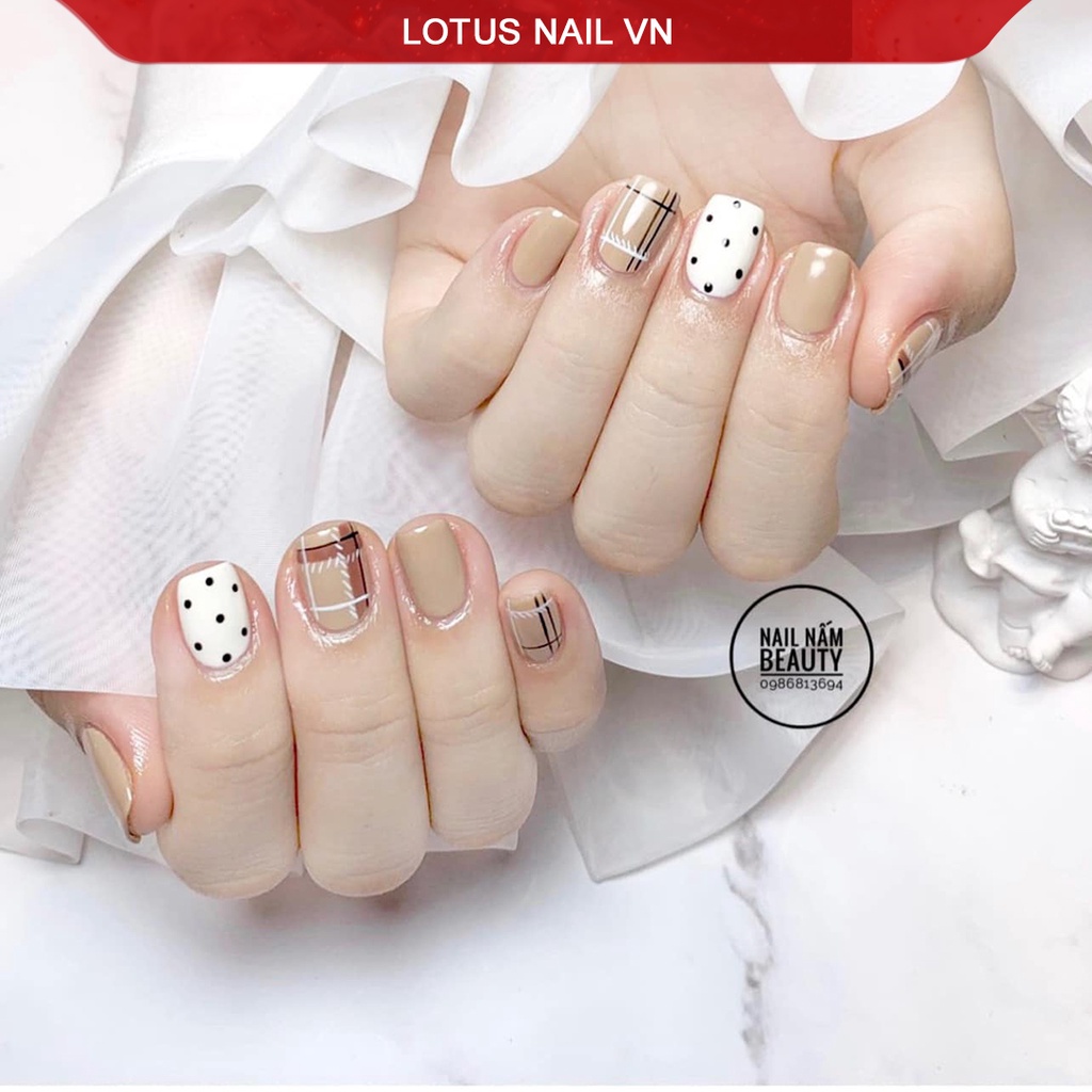 Ống tay áo chụp mẫu nail bộ 2 chiếc