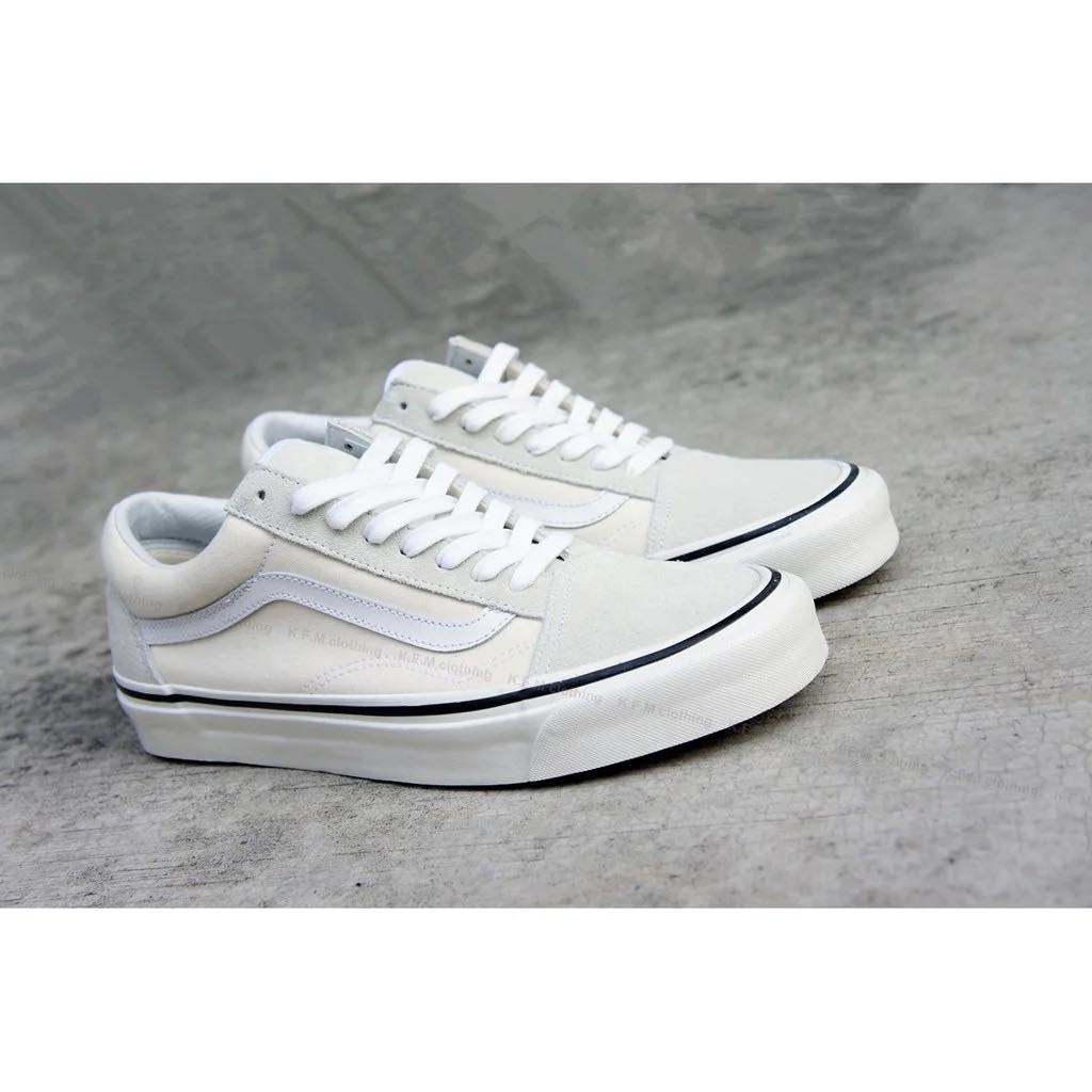 Giày Sneaker [REAL] Vans-Old-Skool-DX-Anaheim-Cream | BigBuy360 - bigbuy360.vn