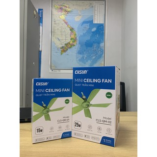 Quạt trần mini Clisun 25W