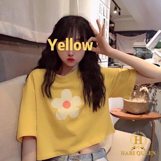 [FREESHIP ĐƠN TỪ 50K] Áo croptop hoa 5 cánh trắng NTA0420