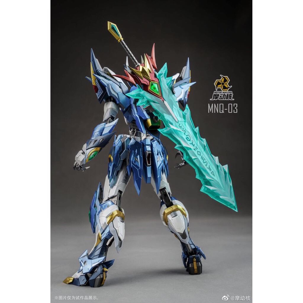 [Freeship - Có sẵn] Mô hình Gundam Metal Build Die Cast AoBing Blue Green Dragon Chogokin Action Figure MNQ 03 MNQ03 AoB