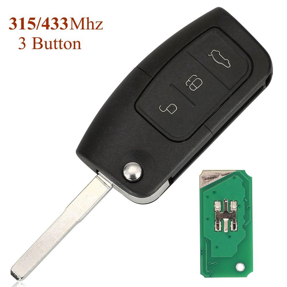 Chìa Khóa Điều Khiển Từ Xa 433Mhz Không Chìa Khóa Dành Cho Focus / Mondeo / Fiesta / Galaxy /fror C Max / Proor S Max