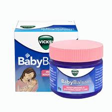 Dầu Vicks Baby Balsam Úc Bôi Ấm Ngực Cho Bé