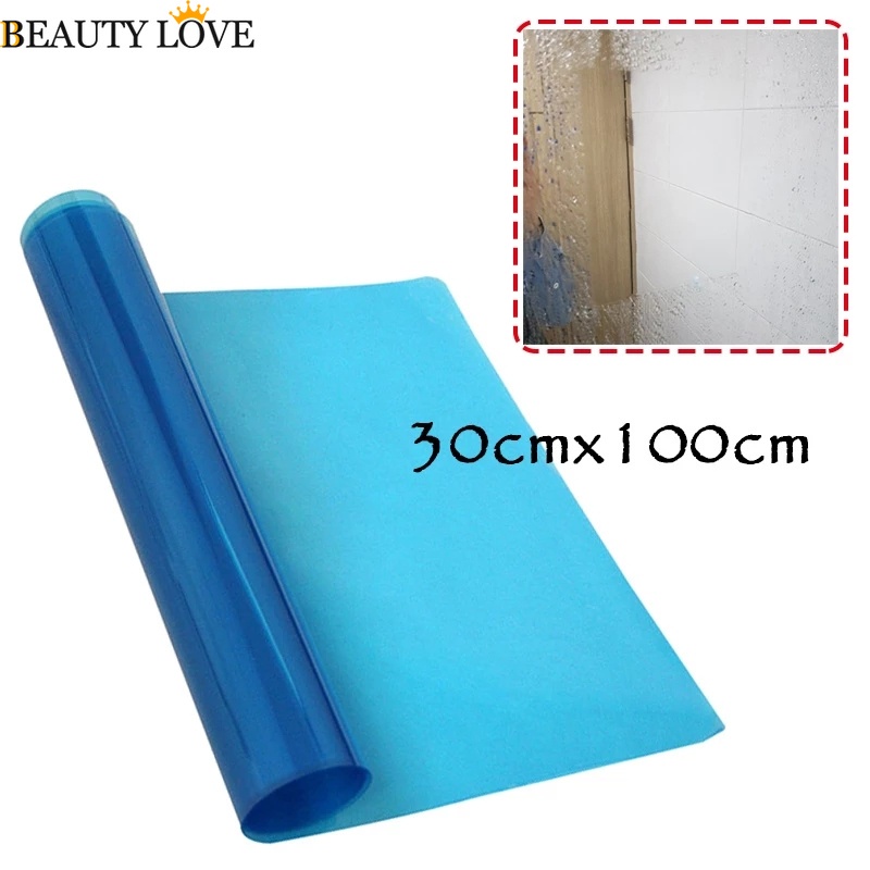 Phim Dán Gương Chiếu Hậu Xe Hơi Trong Suốt Chống Nước Mưa 30 * 100cm DIY