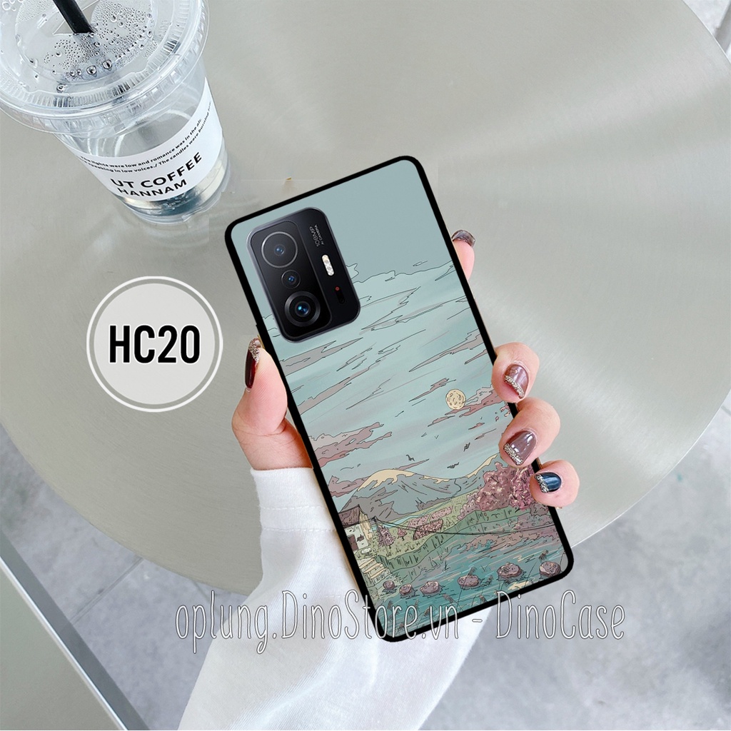 Ốp lưng Xiaomi Mi 11/Mi 11 Lite/Mi 11T/Mi 11T Pro in hình bầu trời đám mây cloud vintage bảo vệ camera, bền đẹp giá rẻ.