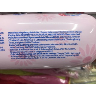 Phấn thơm Hồng Johnson’s 100g, 200g, 500g