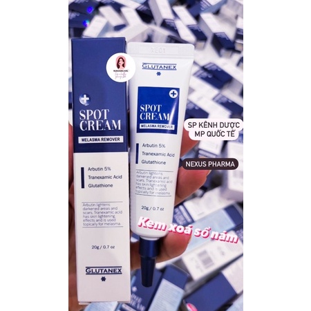 Kem Spot Cream Melasma Remover Glutanex 20g