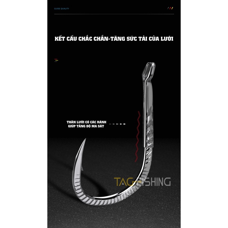 Lưỡi guide săn hàng -Vảy rồng