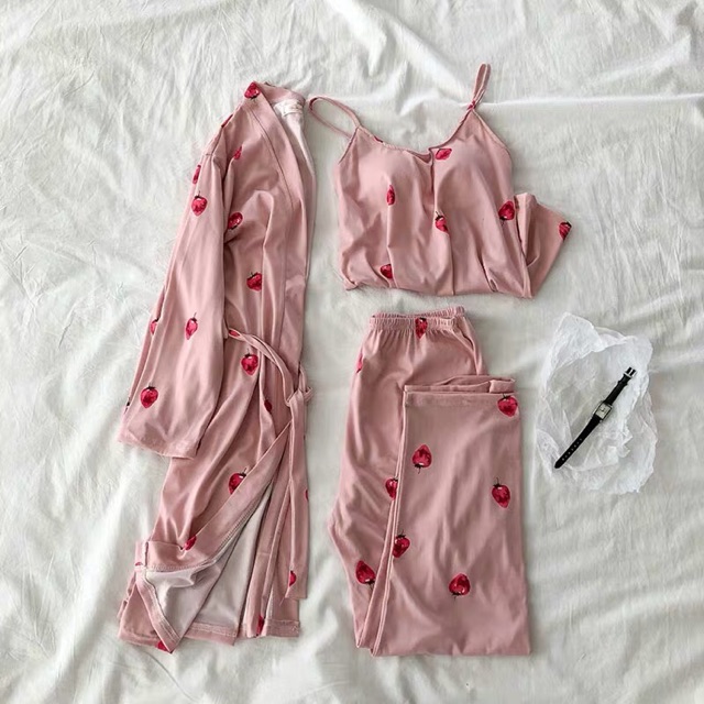 [HÀNG ORDER] Set áo dây + quần + áo choàng