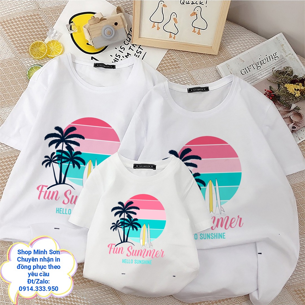 🎼🌻🎼 VIDEO ÁO GIA ĐÌNH SIÊU ĐẸP, ÁO ĐI BIỂN CHẤT COTTON LOẠI 1 ĐỦ MÀU ĐỦ SIZE