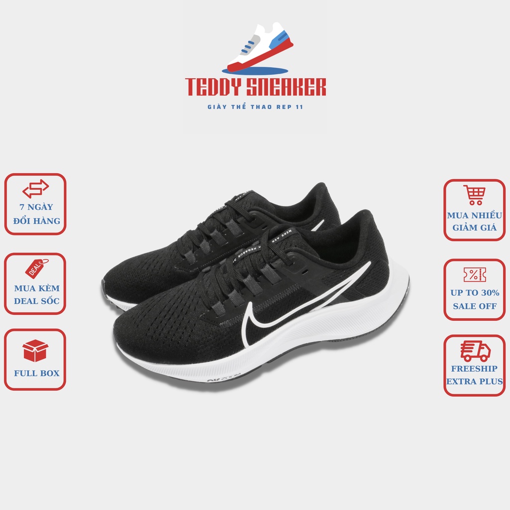 Giày Thể Thao Nam 𝗡𝗶𝗸𝗲 Thời Trang Màu Đen Cao Cấp Siêu Nhẹ Êm Chạy Bộ Tập Gym Cao Cấp Full Box