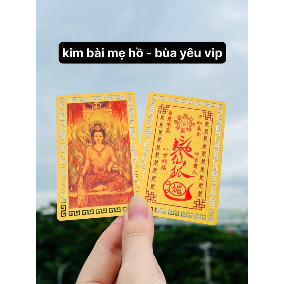 Kim bài mẹ hồ ly vip - trợ tình duyên tài lộc