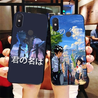Ốp Lưng Silicone Mềm In Hình Anime Your Name Cho Xiaomi Mi A1 A2 A3 10 Lite A3 10 Pro Pocophone F1