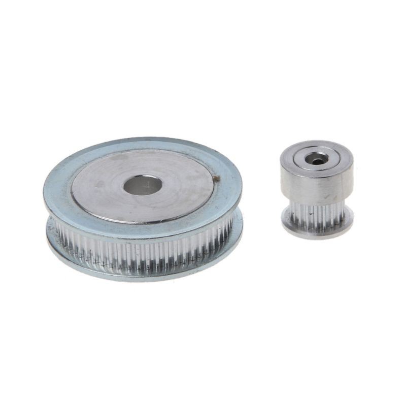 1 Bộ Ròng Rọc Gt2 200mm Và 60 Răng Giảm Tốc 3: 1 Cho Máy In 3d