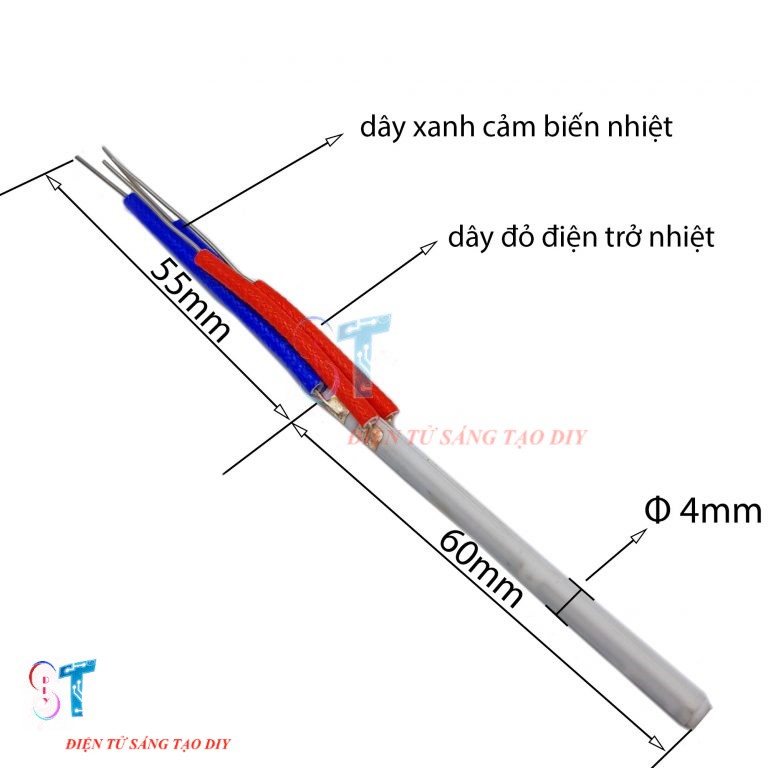 Sensor Nhiệt Hakio A1321 Cho Mỏ Hàn, Trạm Hàn, Máy Hàn Cầm Tay