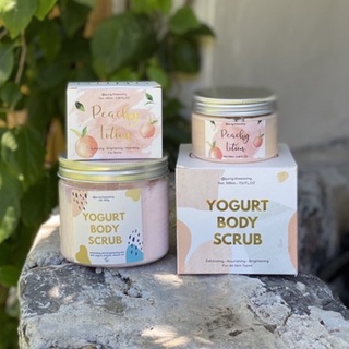 COMBO DƯỠNG TRẮNG. GIẢM THÂM YOGURT SCRUB