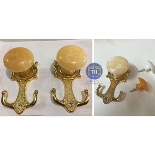 Bộ đôi Núm Vén Đá, kim loại cao cấp, sang trọng - Phụ Kiện Rèm