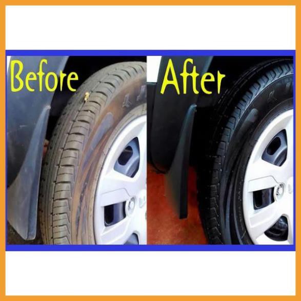 Bình xịt bóng lốp Tinifilag Tyre Shine - Bình xịt làm mới và bảo vệ lốp xe Hot Tire 650ml - Vạn Dặm Bình An