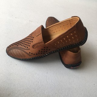GIÀY MÙA HÈ DA BÒ THẬT 100%
