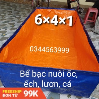 Bể Bạt Nuôi lươn, Ếch, ốc đủ kích thước