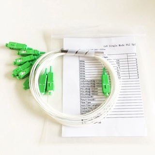 Bộ chia quang plc 1x8 sc/apc phi 0.9mm dài 1m