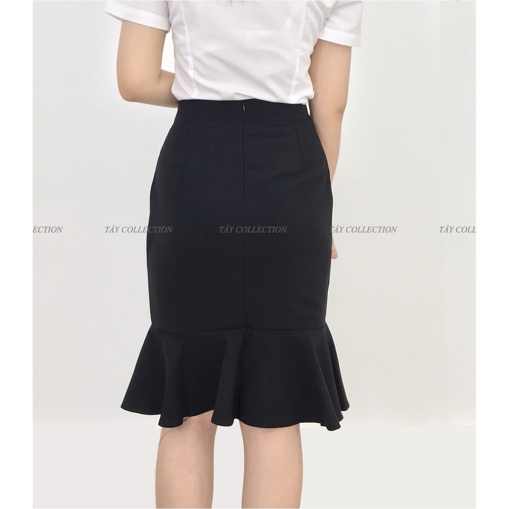 Chân Váy Đuôi Cá 2 Lớp Cao Cấp TÂY COLLECTION, Vải Đẹp, May Kĩ, Mặc Rất Tôn Dáng CV25