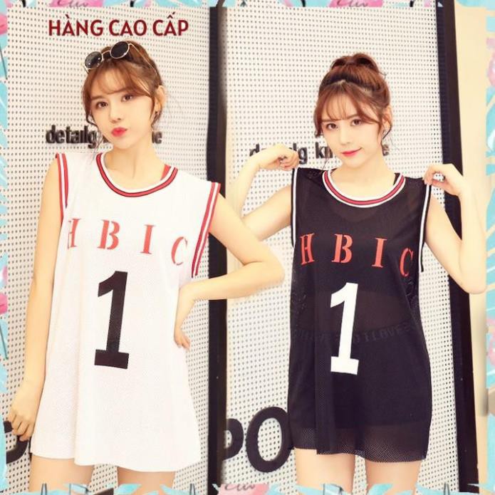 Bộ đồ bơi nữ kiểu thể thao Set đi biển 3 mãnh năng động cá tính Thư Thư [HÀNG CAO CẤP]