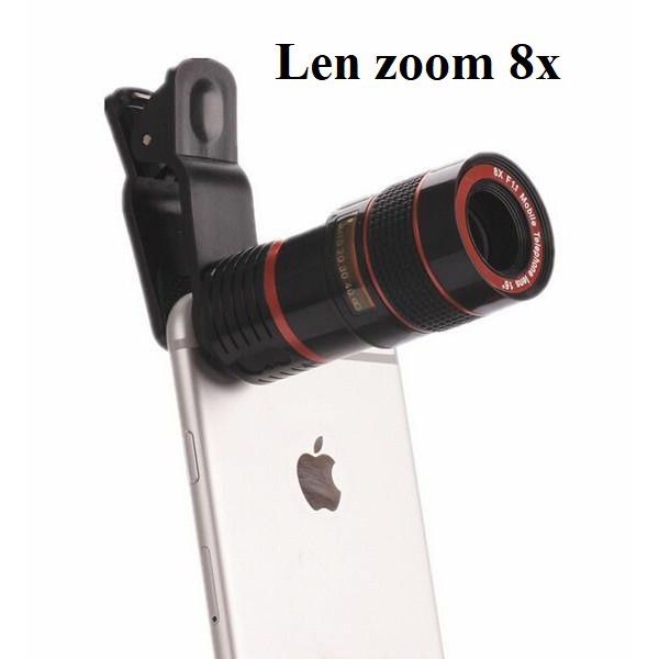 [Mã 2404EL10K giảm 10K đơn 20K] Len zoom 8X cho điện thoại - Ống kính zoom cực xa